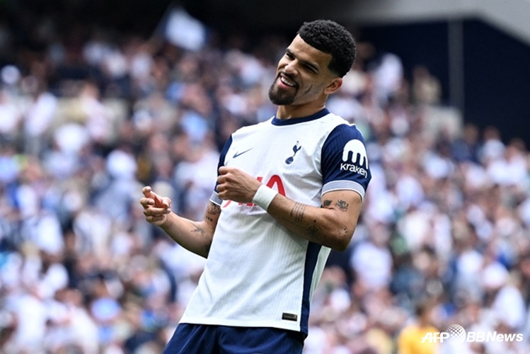 토트넘 공격수 도미닉 솔란케. /AFPBBNews=뉴스1