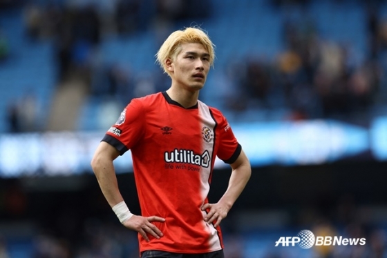 루턴 타운 시절 하시오카 다이키의 모습. /AFPBBNews=뉴스1