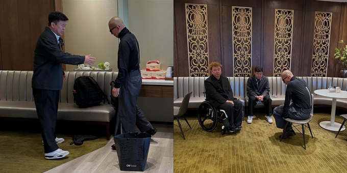 그룹 클론 강원래가 방송인 홍록기와 함께 구준엽 아내 쉬시위안의 사망 1주기 행사에 참석했다고 밝혔다./사진=강원래 인스타그램