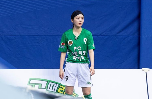 SBS '골 때리는 그녀들'의 윤태진./사진제공=SBS