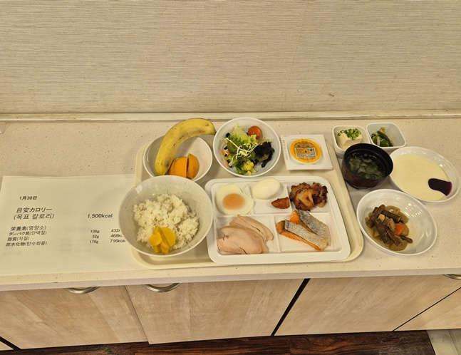 영양을 골고루 섭취할 수 있는 모범적인 식사량도 제공된다. /사진=SSG 랜더스 제공