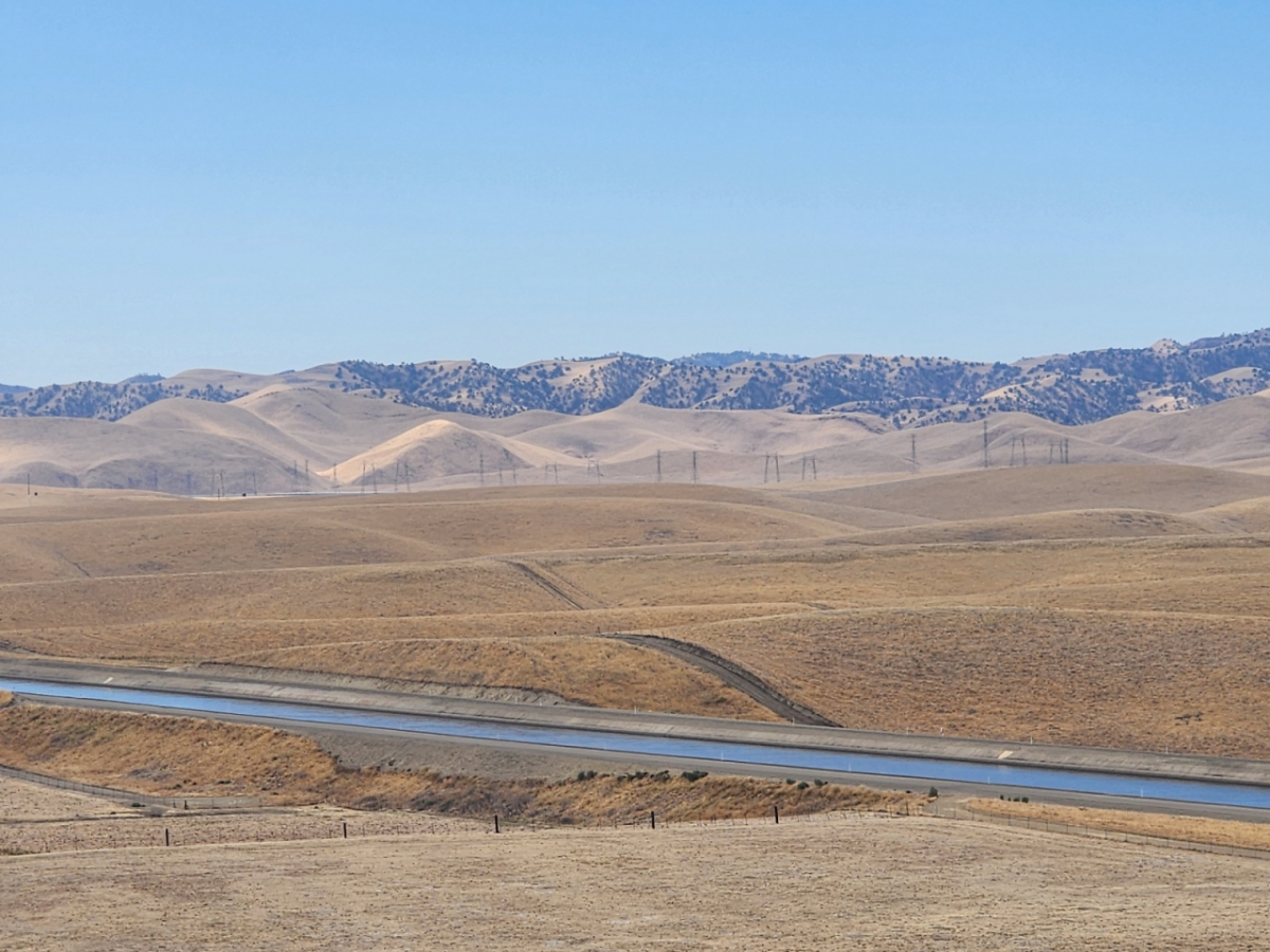 미국 캘리포니아 뉴먼 지역에서 삼성물산이 개발 중인 태양광 프로젝트 부지 /사진=김지현