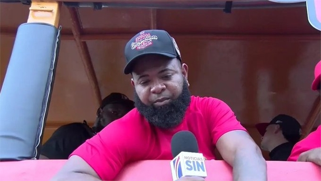 인터뷰를 하고 있는 나바로. /사진=노티시아스 신 캡처