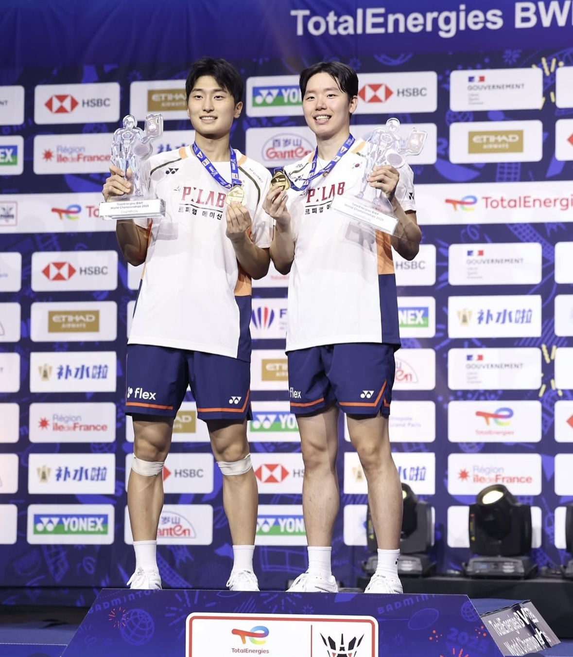 Won-ho Kim (left) and Seung-jae Seo. /Photo=Korea Sports Council