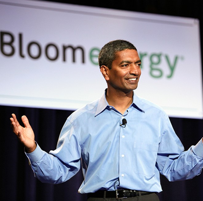 슈리다르 블룸에너지 창업회장, CEO/사진=블룸에너지 홈페이지