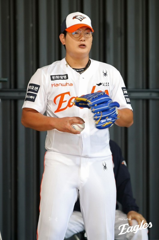 한화 이글스 투수 김서현. /사진=한화 이글스 제공