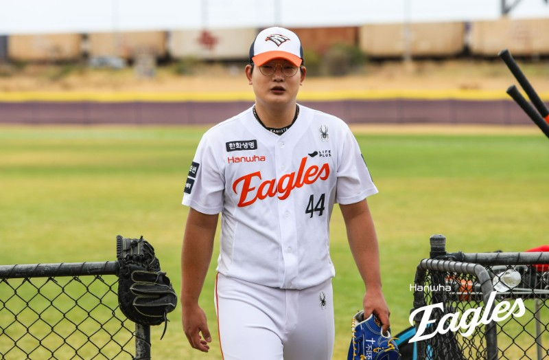 한화 이글스 투수 김서현. /사진=한화 이글스 제공