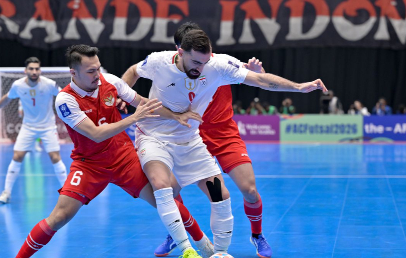 7일 인도네시아 자카르타의 인도네시아 아레나에서 열린 2026 AFC 풋살 아시안컵 결승 인도네시아와 이란의 경기 모습. /사진=AFC 제공