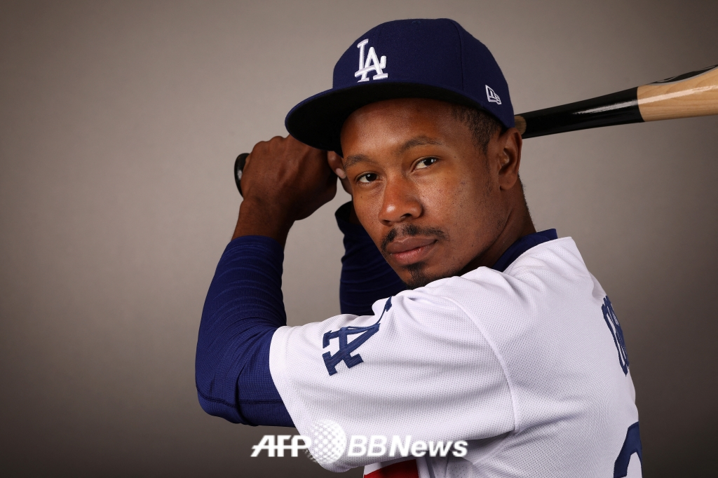 지난 2020년 LA 다저스 시절 고(故) 테런스 고어의 모습. /AFPBBNews=뉴스1