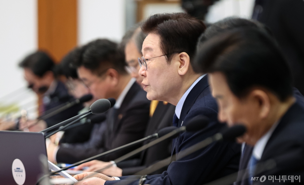 (서울=뉴스1) 허경 기자 = 이재명 대통령이 10일 청와대에서 열린 국무회의에서 발언을 하고 있다. 2026.2.10/뉴스1  Copyright © 뉴스1. All rights reserved. 무단 전재 및 재배포,  AI학습 이용 금지. /사진=(서울=뉴스1) 허경 기자