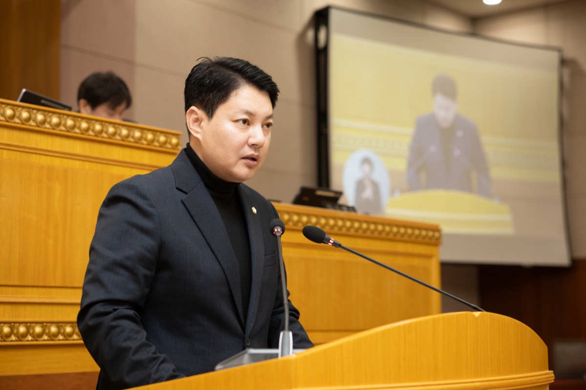 한상민 양주시의회 의원. /사진제공=양주시의회