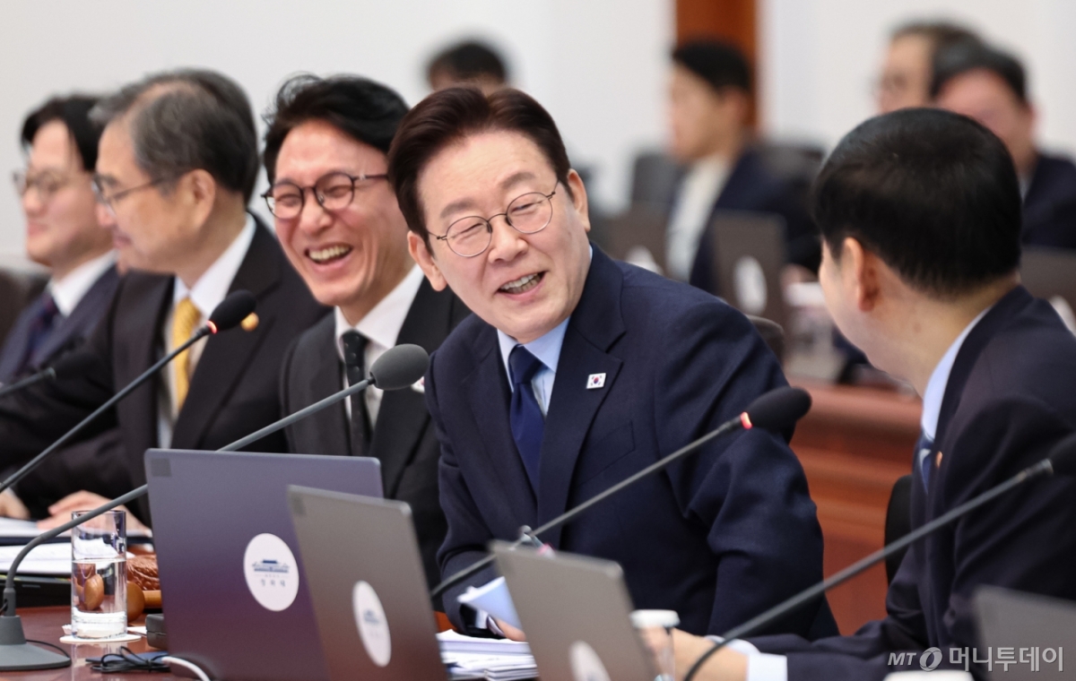 (서울=뉴스1) 허경 기자 = 이재명 대통령이 10일 청와대에서 열린 국무회의에서 발언을 하고 있다. 2026.2.10/뉴스1  Copyright © 뉴스1. All rights reserved. 무단 전재 및 재배포,  AI학습 이용 금지. /사진=(서울=뉴스1) 허경 기자