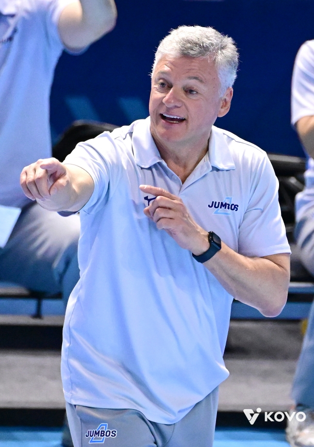 헤난 달 조토 대한항공 감독. /사진=KOVO 제공