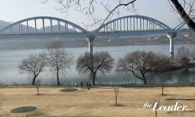 ▲충북 충주시에 위치한 충주호 파크골프장/사진=최현승 기자