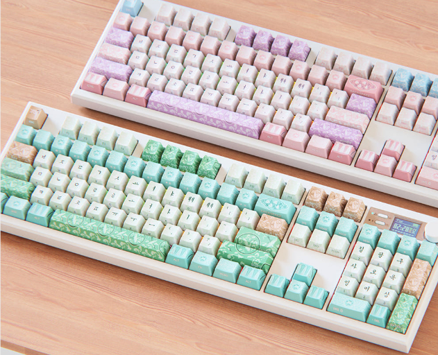 이닷의 고려청자 키보드/사진제공=시이닷