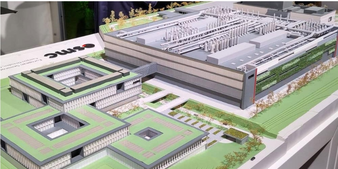 TSMC가 유럽 반도체 기업들과 합작해 짓는 EU 팹 'ESMC' 조감도/사진출처: 실리콘작센 웹페이지(https://silicon-saxony.de/)