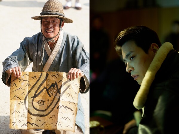 '왕과 사는 남자' 유해진과 '휴민트' 박정민, 사진제공=쇼박스, NEW