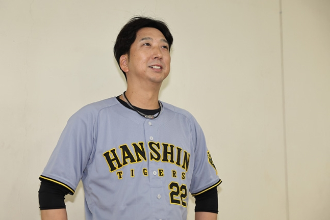 후지카와 감독. /사진=한신 타이거즈