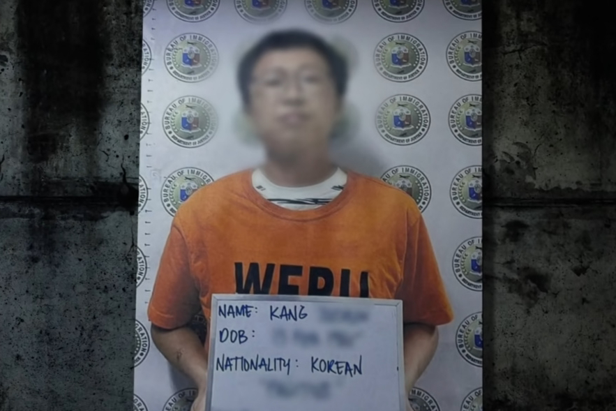 2023년 2월 16일. 아내를 살해한 뒤 충남 태안군의 한 저수지에 유기한 혐의를 받는 30대 남성 강모씨(당시 38세)가 필리핀에서 검거됐다. /사진=SBS '그것이 알고 싶다' 방송 화면