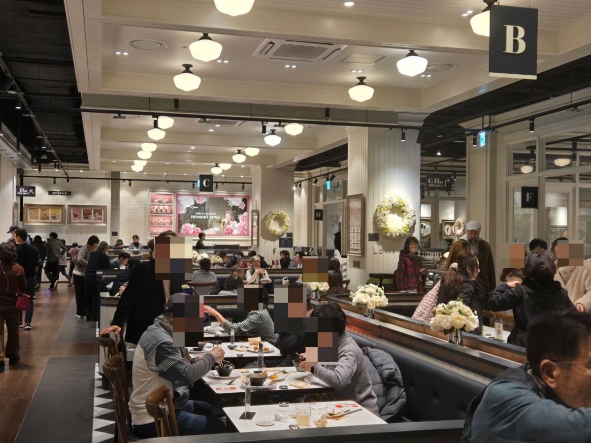 서울 광진구 애슐리퀸즈 구의이스트폴점/사진=이랜드이츠