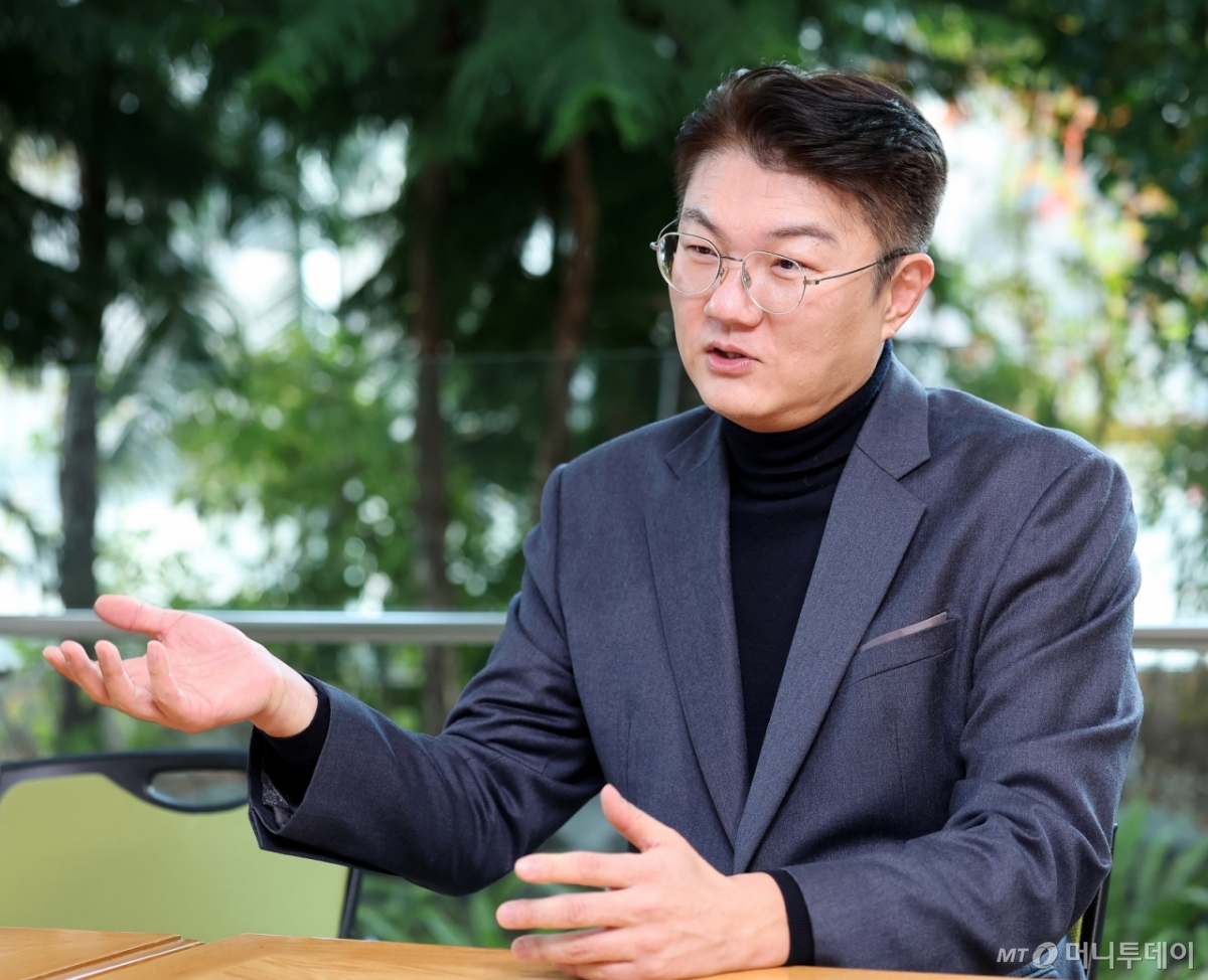 김정철 개혁신당 최고위원 인터뷰 /사진=김창현 기자 chmt@