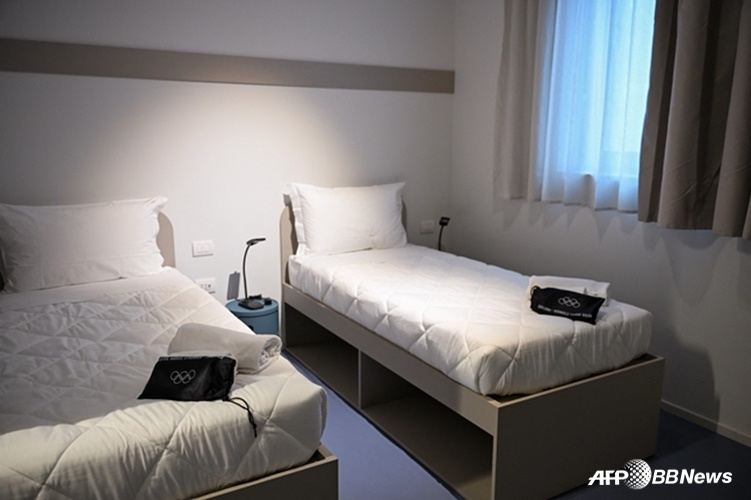 선수들이 생활하는 선수촌 내부의 모습. /AFPBBNews=뉴스1