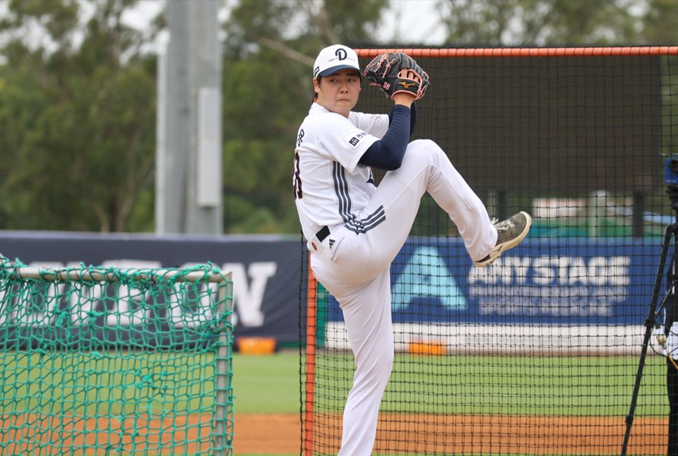 두산 베어스 투수 최승용. /사진=두산 베어스 제공