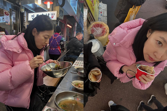 배우 이영애가 설 연휴를 맞아 전통시장을 찾은 근황을 전했다. /사진=이영애 인스타그램