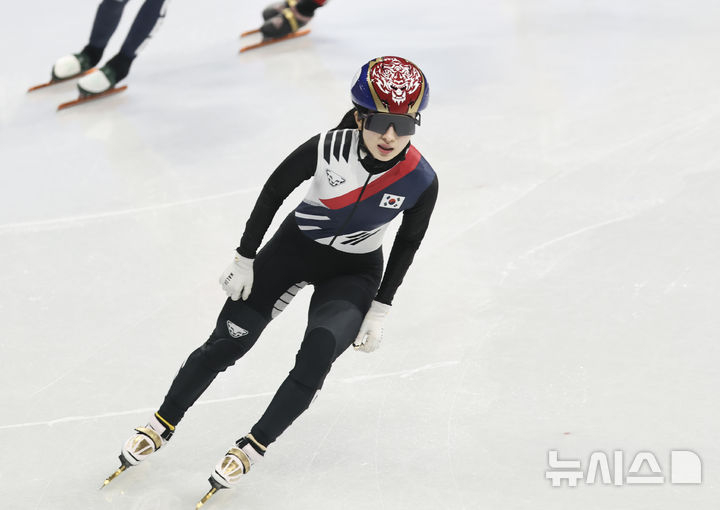 한국 여자 쇼트트랙 대표팀 김길리. /사진=뉴시스