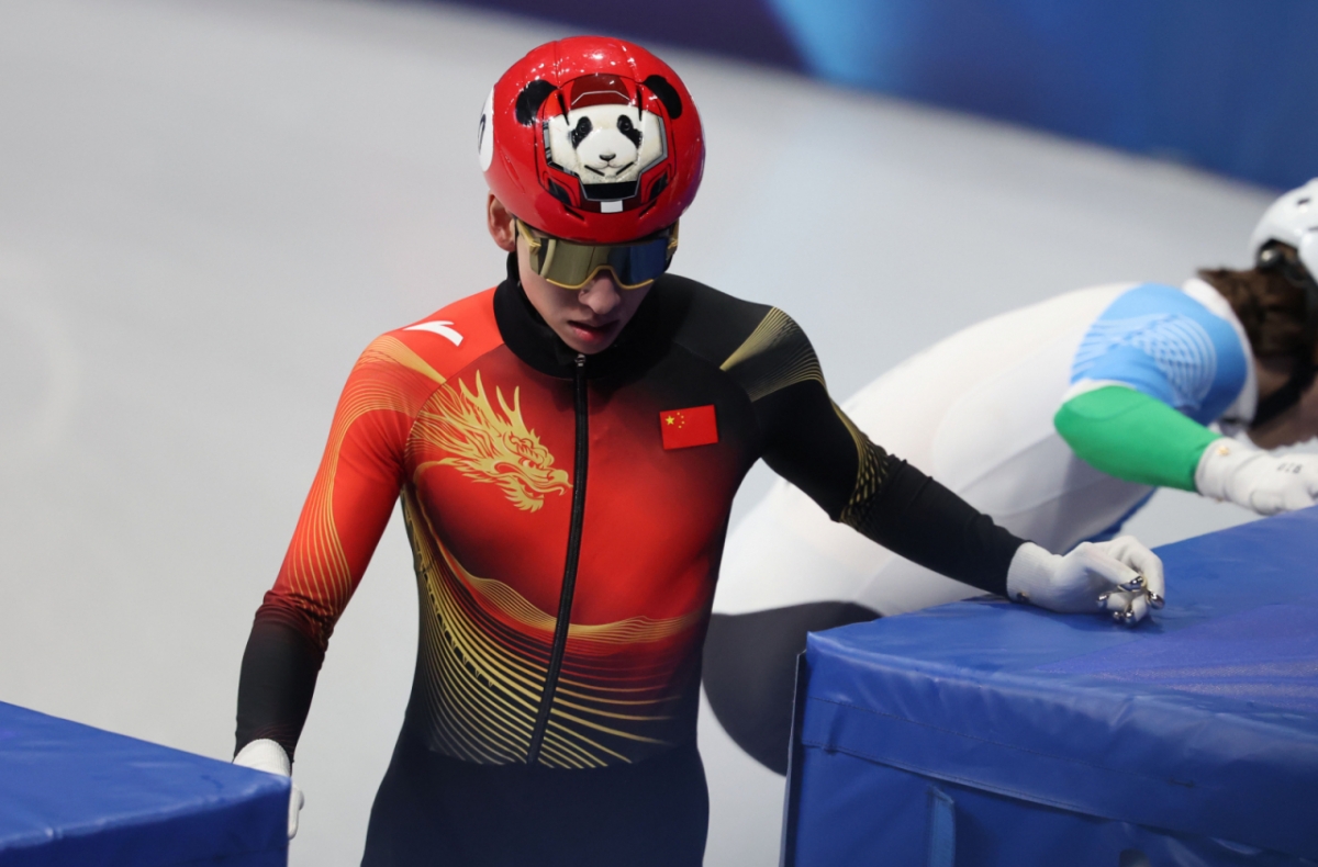 국적을 바꿔 8년 만에 올림픽 무대에 오른 쇼트트랙 선수 린샤오쥔(중국·한국명 임효준)이 무관에 그쳤다. /사진=뉴시스