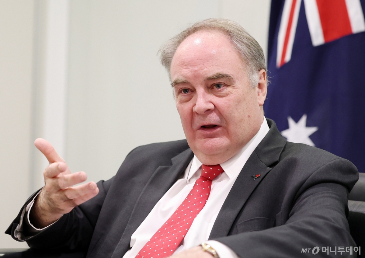 제프 로빈슨 주한호주대사 인터뷰 /사진=김창현 기자 chmt@