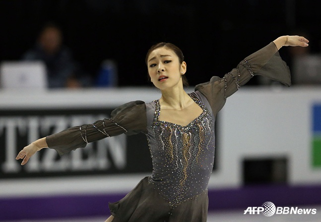 현역 시절 김연아. /AFPBBNews=뉴스1