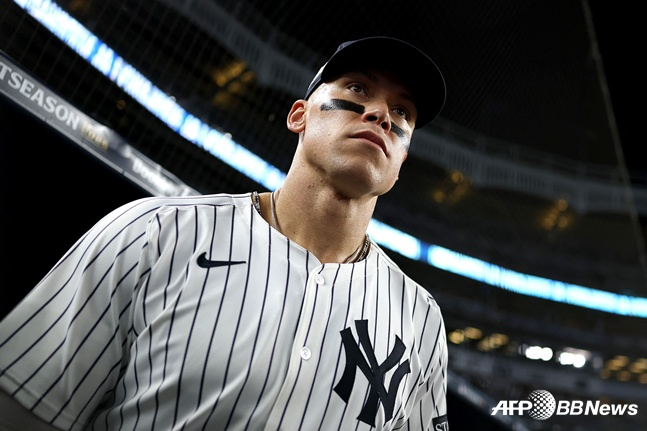 미국 대표팀의 핵심 타자인 애런 저지. /AFPBBNews=뉴스1