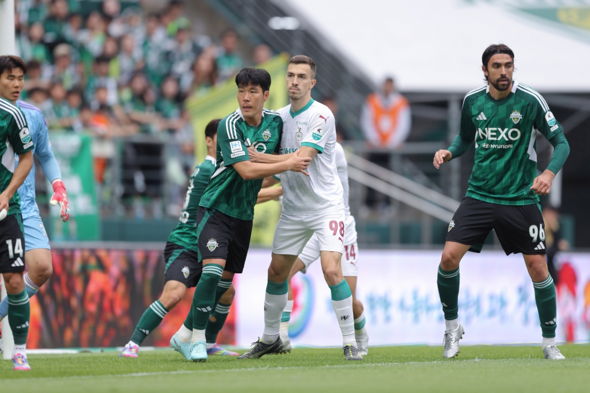 지난 시즌 전북 현대-대전하나시티즌 경기 모습. /사진=한국프로축구연맹 제공
