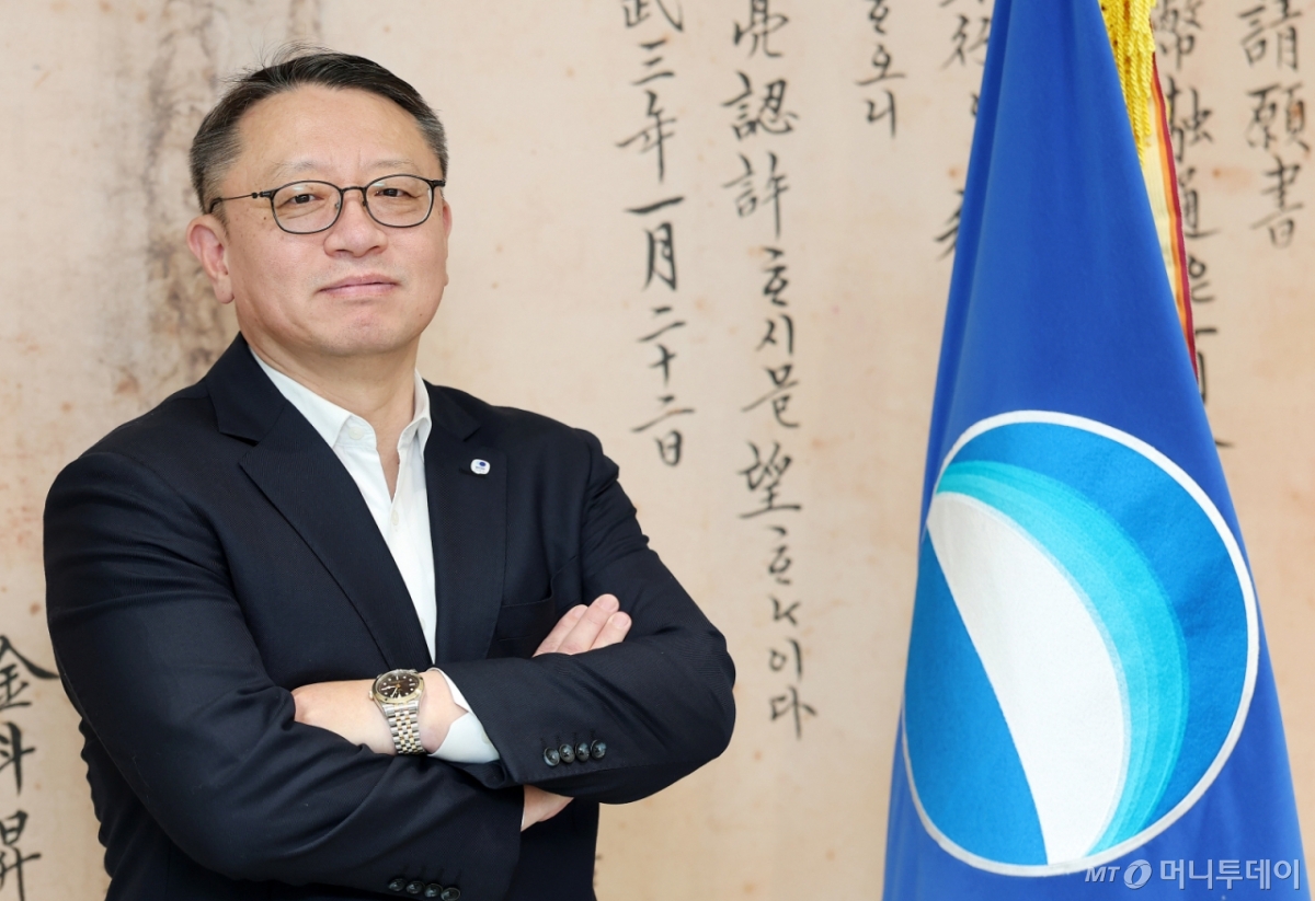 정진완 우리은행장 인터뷰 /사진=김창현 기자 chmt@