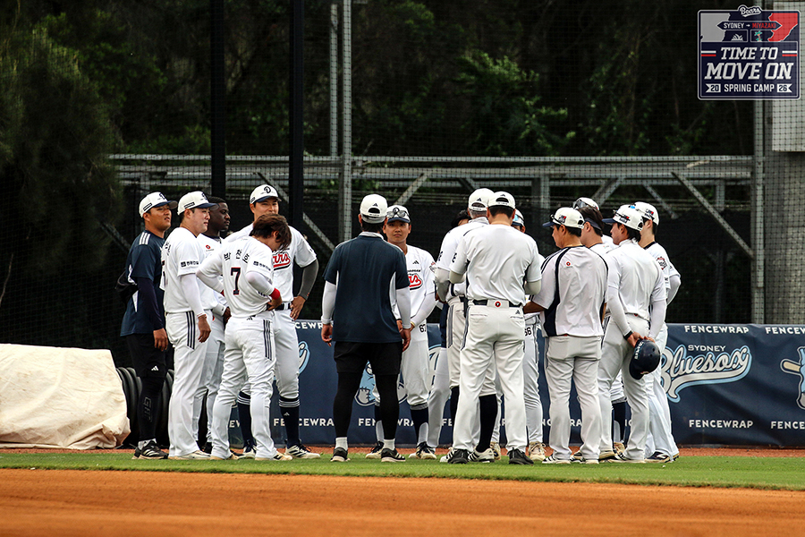 두산 베어스 선수단. /사진=두산 베어스 제공