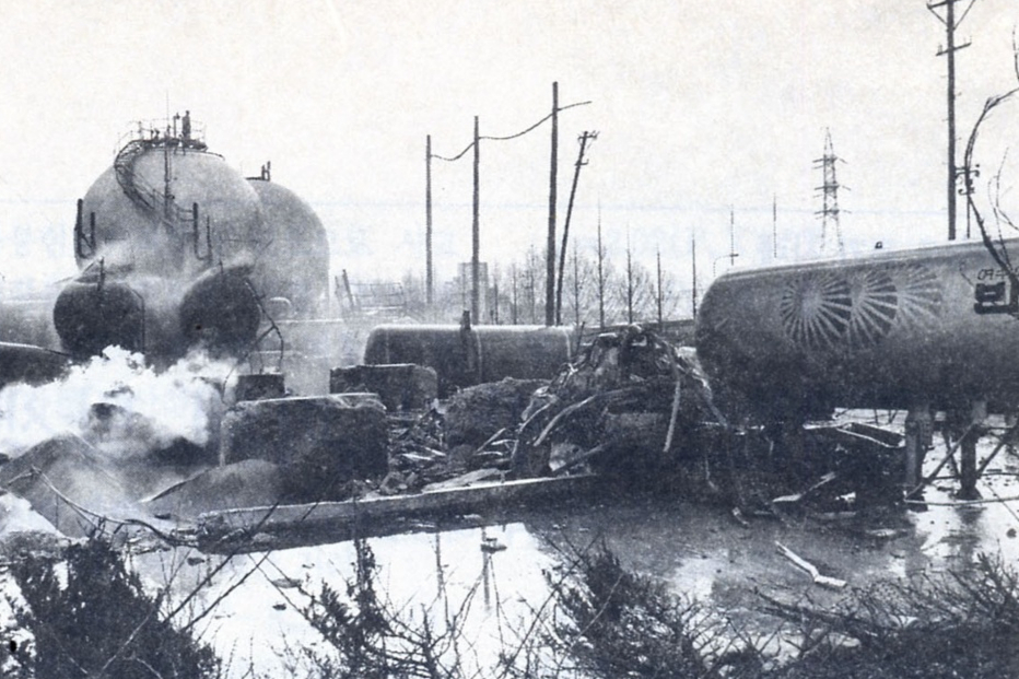 1992년 2월 광주 북구 용봉동 ㈜해양도시가스 제1공장에서 가스 폭발 사고가 발생했다. /사진=한국화재보험협회 화재분석 보고서 갈무리