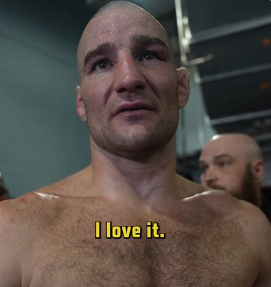 션 스트릭랜드. /사진=UFC 공식 사회관계망서비스(SNS) 갈무리