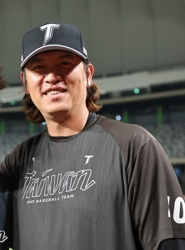 왕첸밍 불펜코치. /사진=CPBL 공식 SNS