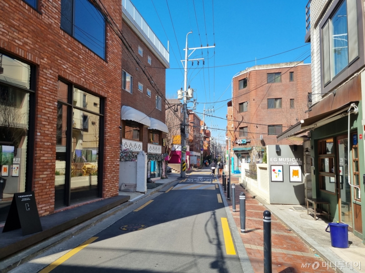 서울 성동구 성수동 서울숲 카페 골목 일대 /사진=조성준 기자