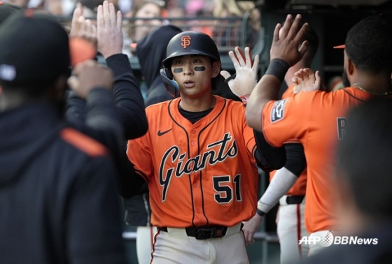 샌프란시스코 자이언츠 외야수 이정후. /AFPBBNews=뉴스1