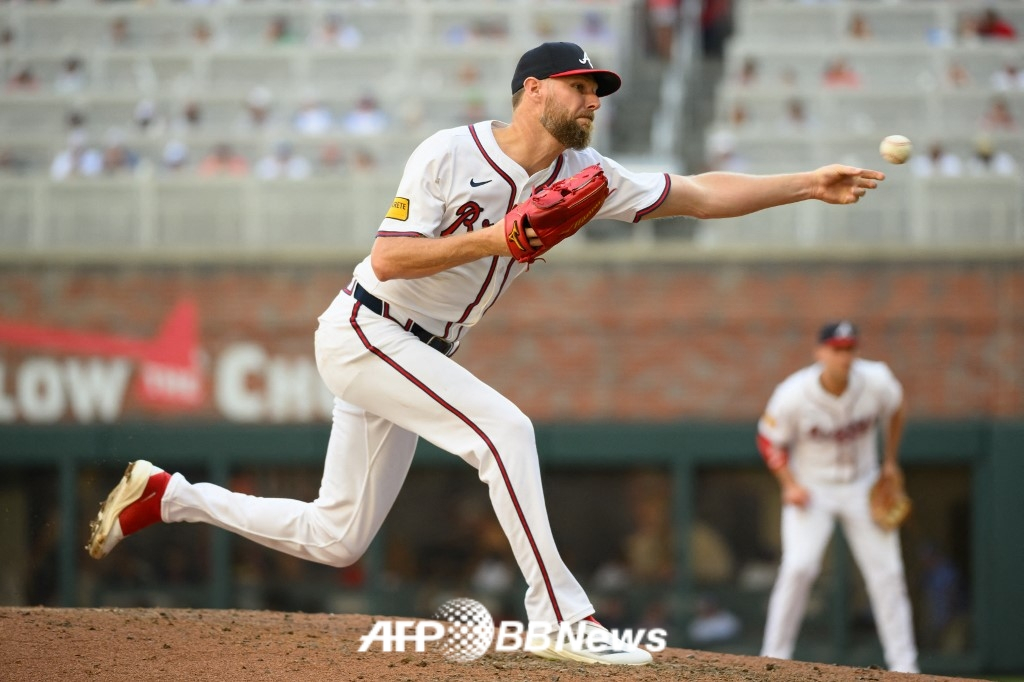 애틀랜타 브레이브스 투수 크리스 세일. /AFPBBNews=뉴스1