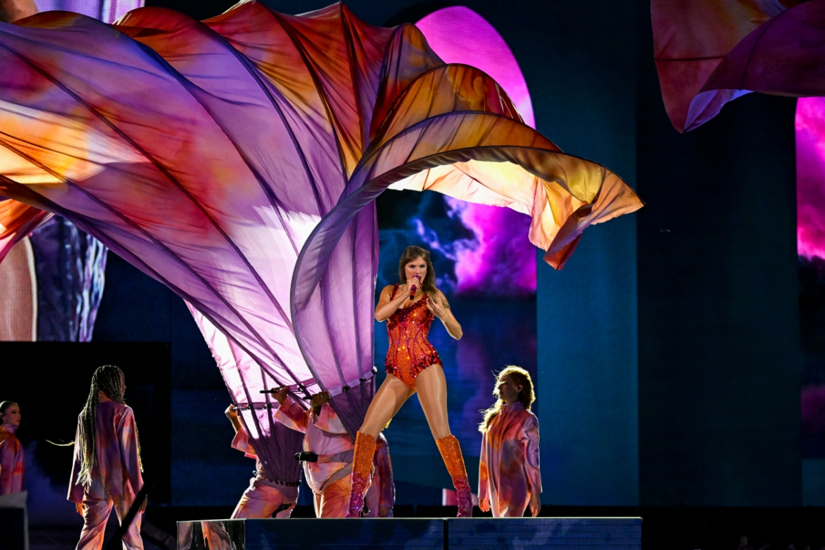 테일러 스위프트의 월드투어 '에라스 투어' 한 장면./사진=AFP통신 