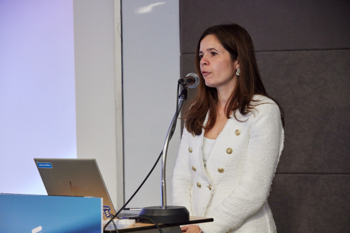 시벨 톰바즈 에릭슨코리아 CEO가 서울 중구 대한상공회의소에서 기자간담회를 열었다./사진=에릭슨코리아