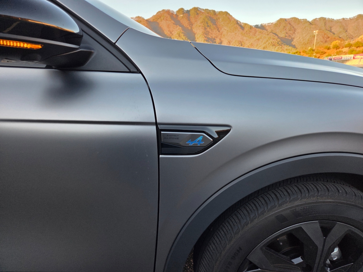 르노코리아 아르카나 e-테크(tech) 하이브리드 최상위 트림 '에스프리 알핀'. /사진=강주헌 기자