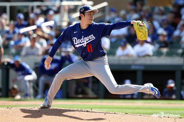 26일 선발 등판한 사사키 로키. /AFPBBNews=뉴스1