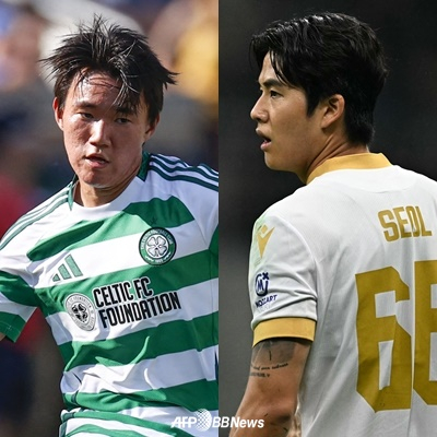 양현준(왼쪽)과 설영우. /AFPBBNews=뉴스1