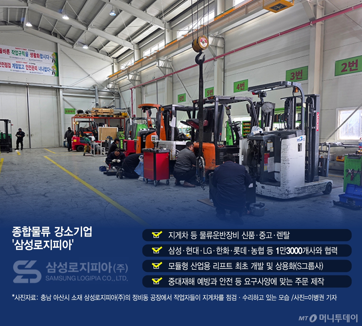 종합물류 강소기업 '삼성로지피아'/그래픽=김지영