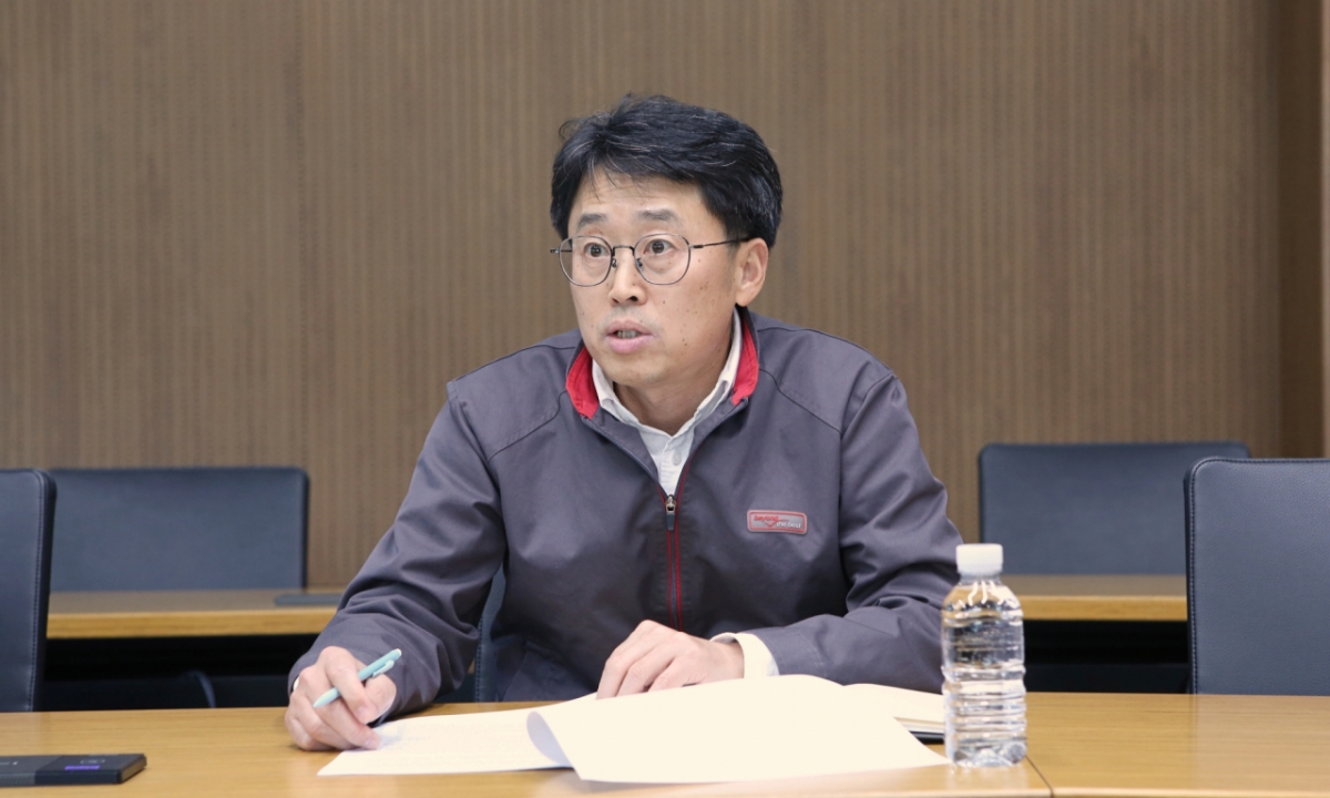 25일 오후 대전 금호석유화학 중앙연구소. 해당 연구소 고무연구랩 소속 조한정 수석연구원./사진제공=금호석유화학