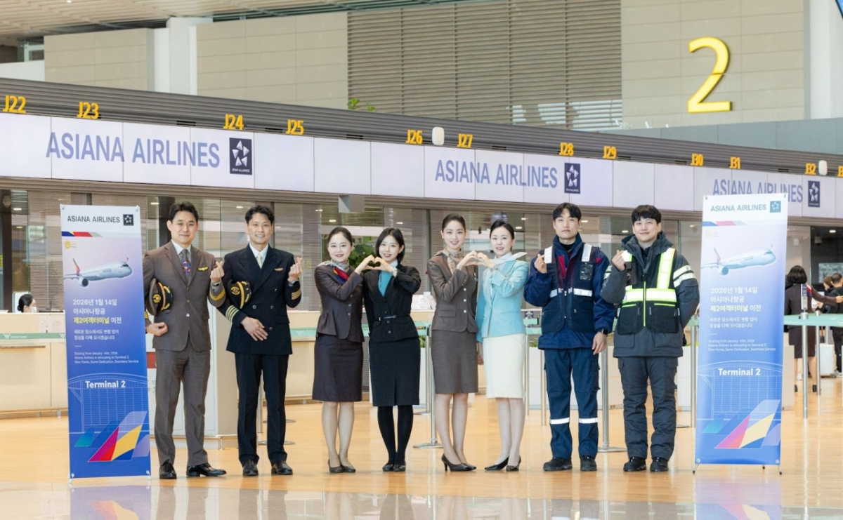 대한항공과 아시아나항공이 올해 1월 14일부터 인천국제공항 제2여객터미널(T2)에서 함께 운항을 시작했다./사진=대한항공